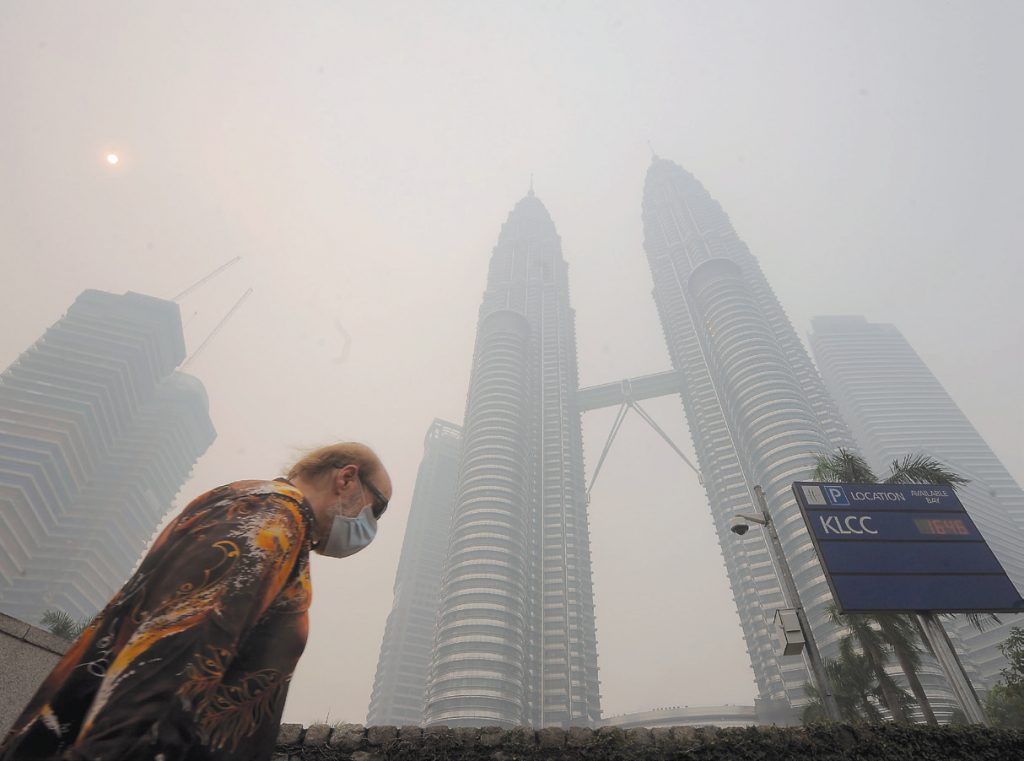 Forest fires in Sumatra, Indonesia have triggered major concern in Malaysia, sparking a regional haze crisis